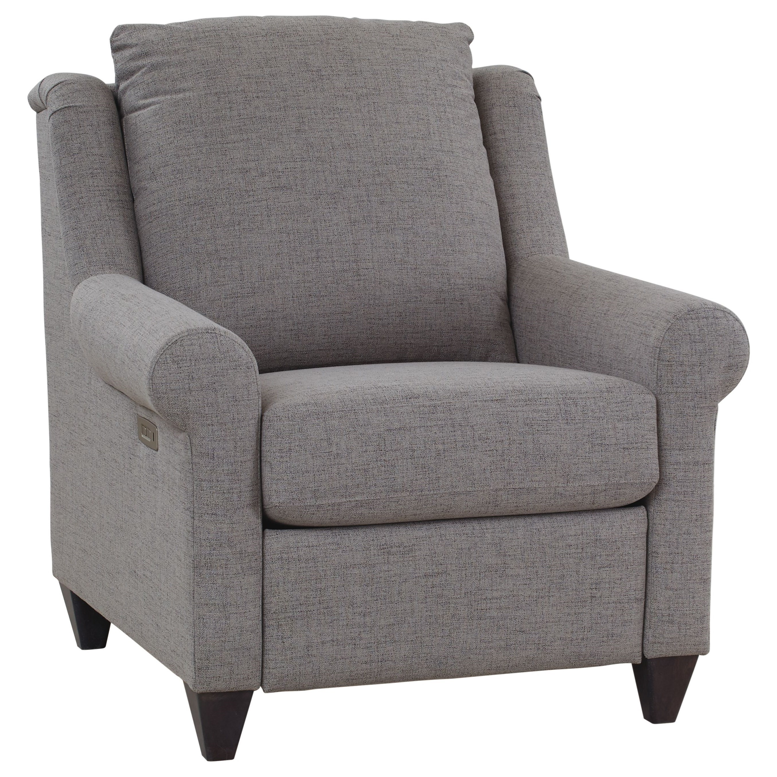 Bassett Magnificent Motion Customizable Power Headrest Recliner with